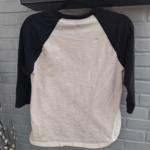 💀 BRIDE OR DIE raglan baseball 3/4 sleeve motorcycle t-shirt. Medium. Wedding. - Picture 5 of 7